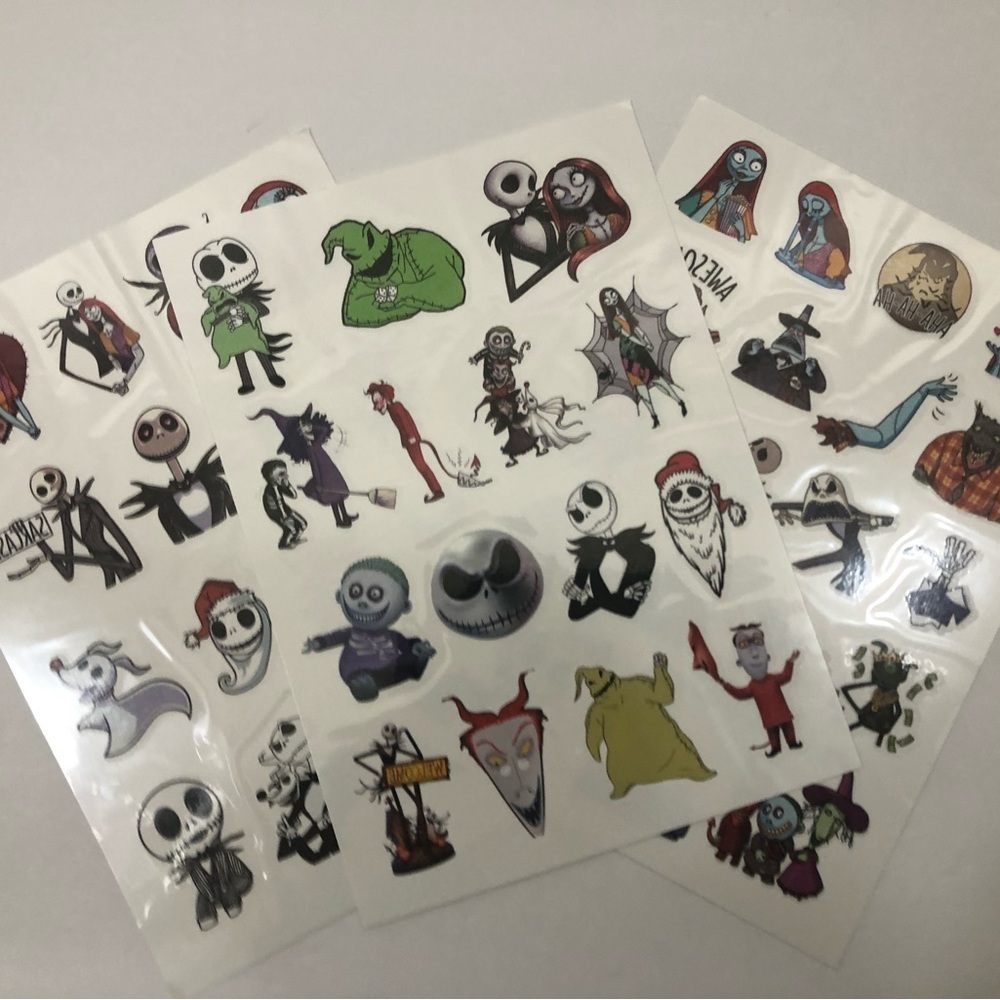 48 tattoos Nightmare Before Christmas